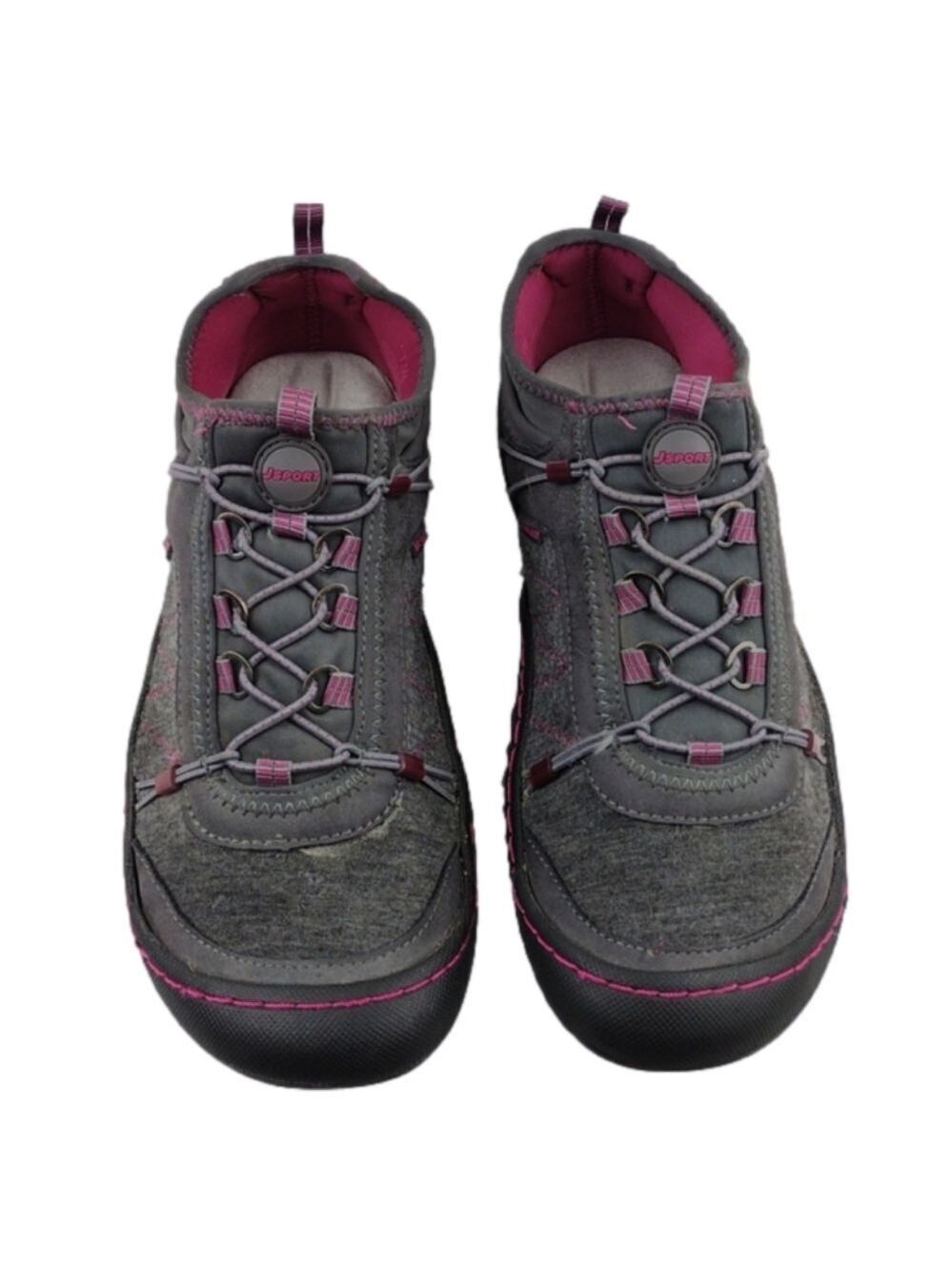 𝅺jsport by Jambu Quest-F6 Melange Gray Water Trail Slip On Athletic Shoes